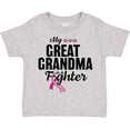 thumbnail image 3 of Inktastic Breast Cancer Awareness My Great Grandma is a Fighter Boys or Girls Toddler T-Shirt, 3 of 5