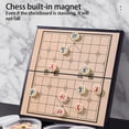 thumbnail image 3 of maskred Wood Lightweight Chinese Chess Set Wear-resistant Gaming Toy Intelligent Plaything Waterproof Foldable Board Games Children Log Color 28*28cm, 3 of 6