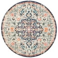 thumbnail image 4 of SAFAVIEH Madison Joandra Vintage Floral Area Rug, Beige/Black, 6'7" x 6'7" Round, 4 of 10
