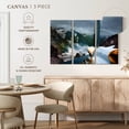 thumbnail image 5 of Elephant Stock Beauty Of Aviation Wall Art - Horizontal Multi Panel Canvas - Living Room Wall Decor - Transportation Multi Panel - Blue And Teal Decor - 38" x 24", 5 of 8