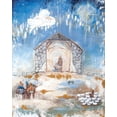 thumbnail image 2 of Kissell, Mackenzie 20x24 White Modern Wood Framed Museum Art Print Titled - O Holy Night, 2 of 4