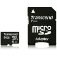 thumbnail image 2 of Transcend 64 GB Class 10/UHS-I microSDXC, 2 of 2