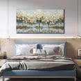 thumbnail image 6 of White Flower Tree Canvas Wall Art, Neutral Floral with Lake Reflection Print Wall Decor, 58x29 Inches Botanical Picture for Living Room Bedroom Farmhouse Home Decoration, 6 of 8