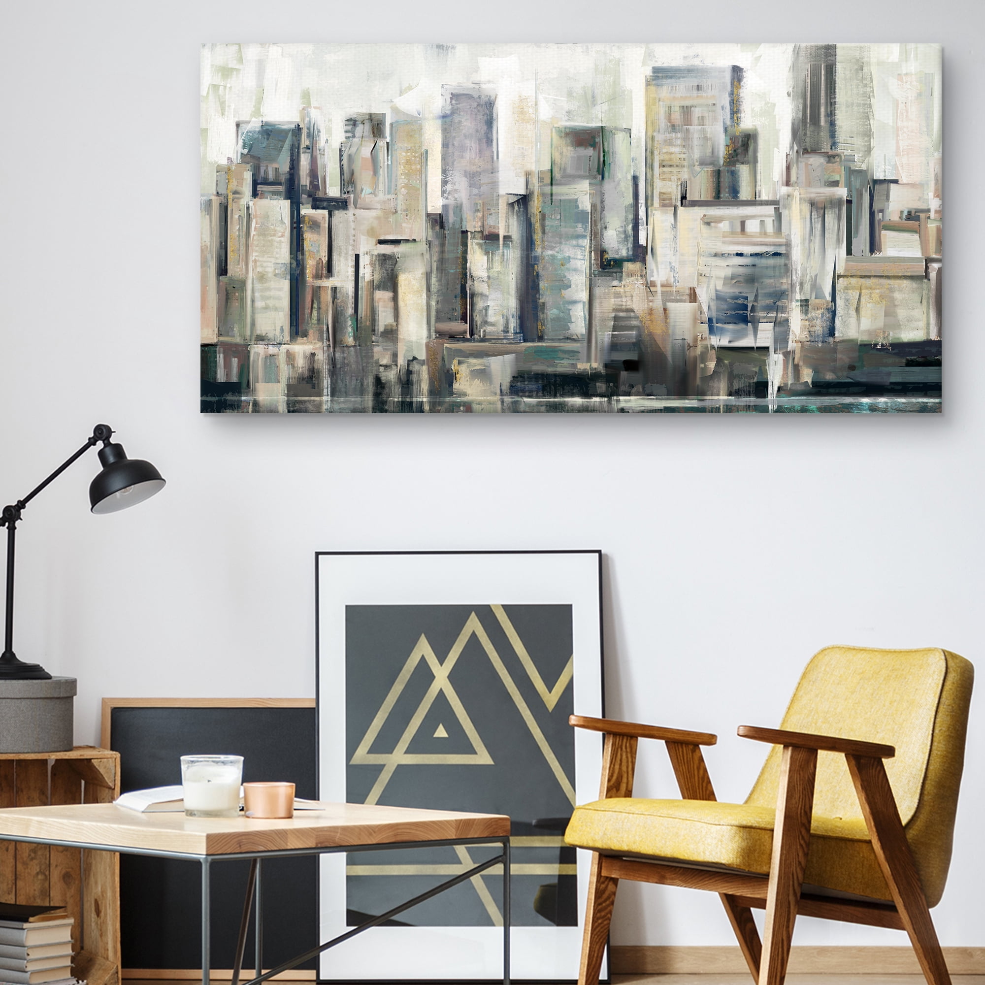 Skyline by Studio Arts Canvas Art Print