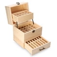 thumbnail image 2 of Almacenamiento del Organizador, Caja de Madera Sin Tapa, Una Caja Práctica de Almacenamiente Conveniente Uso de Vieges para Uso Domémico, 2 of 7