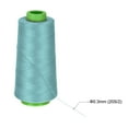 thumbnail image 3 of Uxcell 1500 Yards 20S/2 All-Purpose Polyester Sewing Thread (Pale Blue), 3 of 5