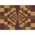 thumbnail image 1 of Ahgly Company Tapis Rectangulaire Orange Lavable en Machine, 2 Pieds x 3 Pieds, 1 of 7