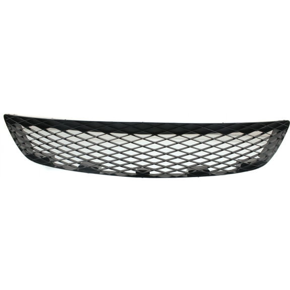 Front Bumper Grille Compatible with MAZDA 3 2004-2006 Textured (Black) Hatchback