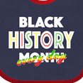 thumbnail image 4 of Inktastic Black History Month Every Day Boys or Girls Baby Bib, 4 of 4