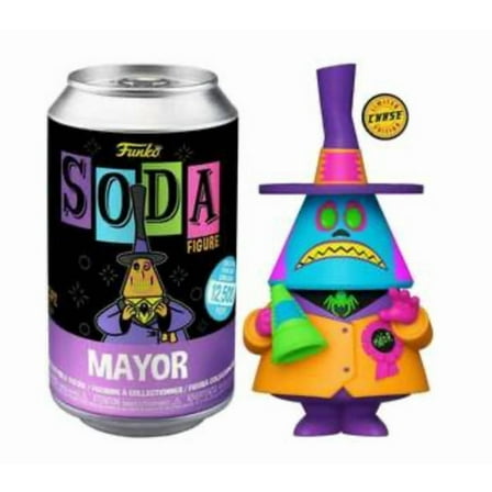 Funko Soda Mayor Blacklight Chase Variant Vinyl Figure