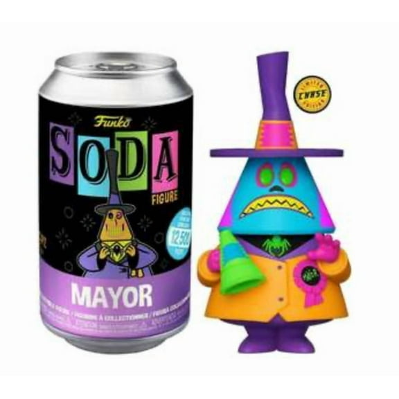 Funko Soda Mayor Blacklight Chase Variant Vinyl Figure