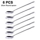 thumbnail image 1 of Juego De Cubiertos De Acero Inoxidable De 6 Piezas, Cuchara De Bebida Larga De 20 Cm, Cuchara De Cóctel, Acero Inoxidable Pulido Adepaton 2034095-1, 1 of 9