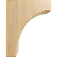 thumbnail image 3 of Ekena Millwork 3 1/2"W x 8"D x 10"H Clarksville Bracket, Red Oak (4-Pack), 3 of 4