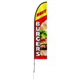 thumbnail image 2 of STAWAY Kit de Drapeau à Plumes pour Restaurant Burger de 16,3 Pieds - Drapeau Durable avec Mât et Piquet de Sol - Outil Publicitaire Extérieur Accrocheur, 2 of 9
