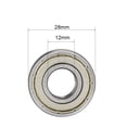 thumbnail image 4 of Unique Bargains Deep Groove Ball Bearing 6001Z Single Shield 12mmx28mmx8mm Chrome Steel, 4 of 4