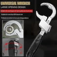 thumbnail image 2 of Llave inglesa para baño, grifo y fregadero, llave ajustable, llave para grifo, llave de apertura amplia con repuesto Yuw, 2 of 5