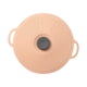 thumbnail image 1 of Tapa de silicona reutilizable para olla con asa, sello hermético, cubierta de silicona para tazón. Naranja 28cm, 1 of 9