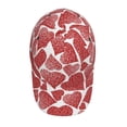 thumbnail image 4 of Disketp Hearts Print Baseball Caps For Outdoor Sports Fashion Casual Outdoor Caps Men Women, 4 of 8