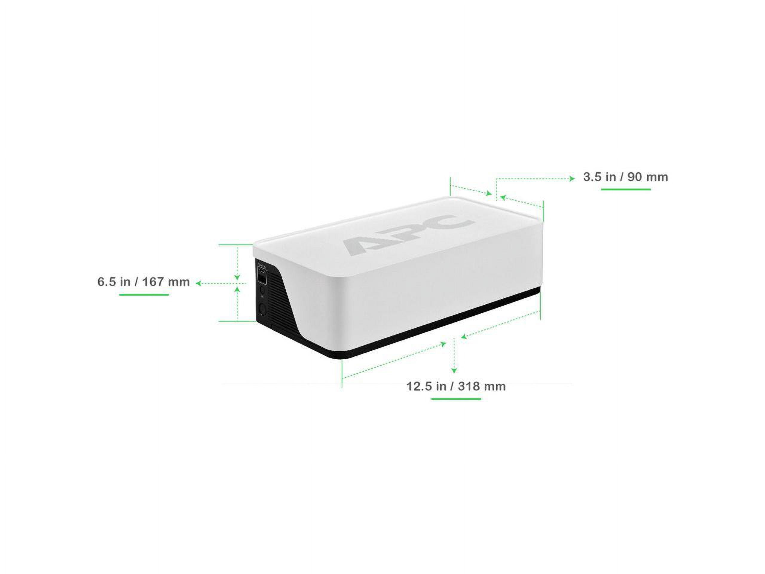 APC 1050VA UPS with 6 Backup Battery Outlets BE1050G3