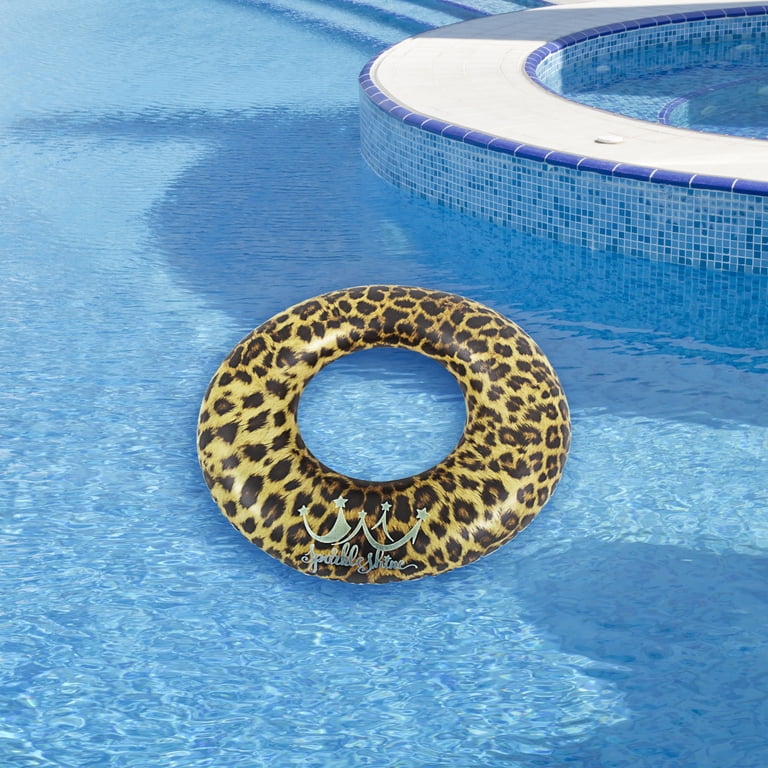 Pool Central Inflatable Leopard Print Swimming Pool Inner  display picture 1