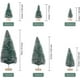 thumbnail image 2 of 60pcs Mini Christmas Tree Artificial Christmas Tree Tabletop Trees for Christmas Party Home Decoration, 2 of 5