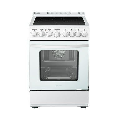 Lanbo 24 in 2.9 u ft Electric Range in White