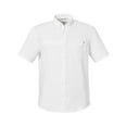 thumbnail image 4 of HUK Performance Fishing Tide Point Short Sleeve Shirt - Mens, White, 2XL, H15001, 4 of 6