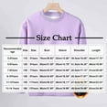 thumbnail image 3 of Sweatshirts for Girls Solid Color Long Sleeves Tops Casual Fleece Sweater Crew Neck Oversized Pullover Cotton Clothes Casual Comfy Fall Winter Warm Sweatshirts Kids Coat, 3 of 5
