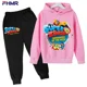 thumbnail image 3 of Conjuntos de sudadera y pantalones con capucha para niños de 4 a 14 años de Super Zings, ropa nueva de otoño para bebés, sudadera informal para niños pequeños, ropa para niños, 3 of 5