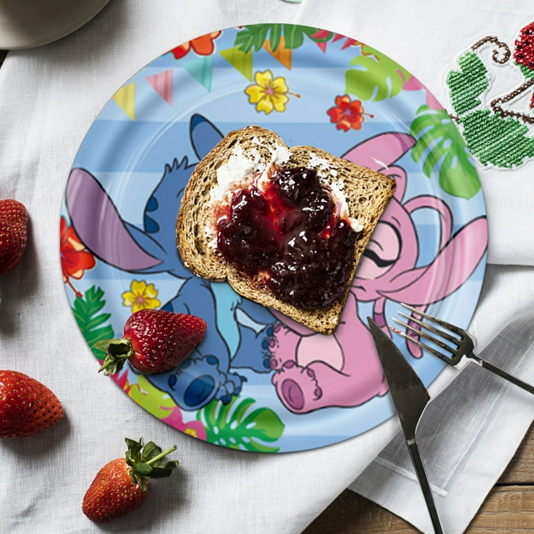 Forfamy Stitch Birthday Party Decorations Tableware Set, Stitch
