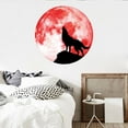 thumbnail image 4 of Creative Luminous Moon Wall Stickers Halloween Decoration Stickers Luminous Wolf, 4 of 4