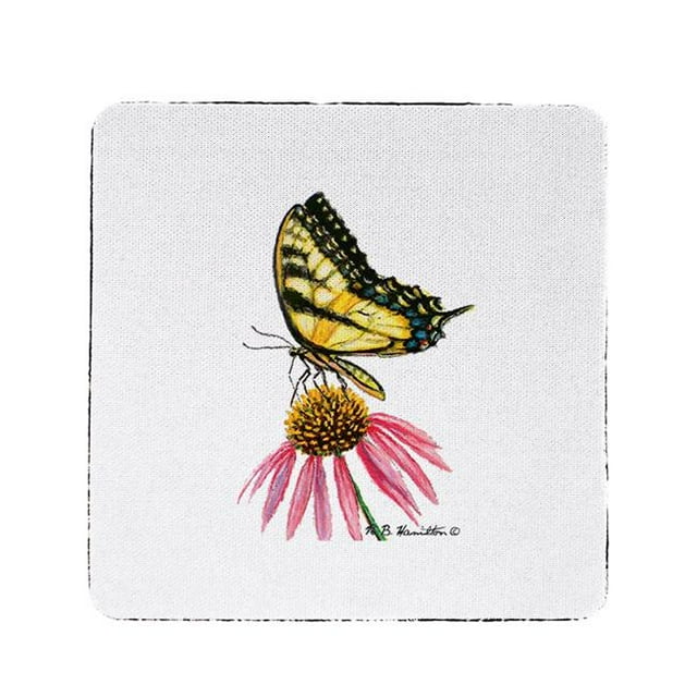 Betsy Drake CT051 Tiger Swallowtail Coaster - Set of 4