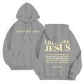 thumbnail image 2 of Christian Hoodies for Men 2025 Love Like Jesus Hoodie Long Sleeve Hooded Sweatshirt with Pockets Pullover Mens Hoodies, 2 of 6