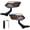 Left and Right, variant on Furrygo HD Glass Bar End Bike Mirror for Handlebar, 360°Adjustable Safe Bicycle Mirror, Wider Angle Rotatable Bike Rearview Mirror (Left)
