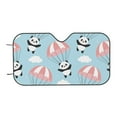 thumbnail image 7 of Daiia Cute Panda Flying in the Sky Windshield Sun Shade for Car SUV Truck (Small ), Car Sun Shade Windshield, Car Shades for Front Windows, Sunshade for Car Windshield, 7 of 7