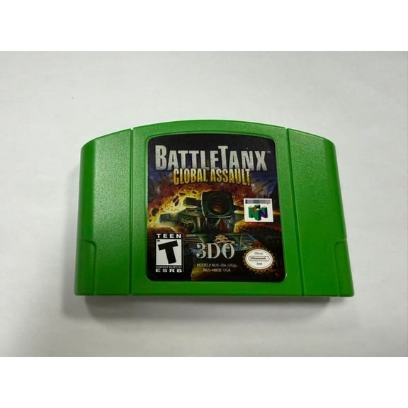 N64 Game USA Version of BattleTanx- Global Assault,for N64 Console