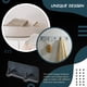 thumbnail image 4 of Robe de acero inoxidable gancho de baño dormitorio sombrero de pared Hangizador ahorro de ducha Organizador de la ducha Hogar en los ganchos interior Dorm Black, tipo 5 sidaley  HA010059-12B, 4 of 6