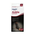 Equate Ankle Support Brace, with Microban Antimicrobial Protection, L/XL, Black