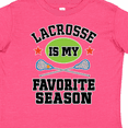 thumbnail image 4 of Inktastic Lacrosse is My Favorite Season Boys or Girls Toddler T-Shirt, 4 of 5