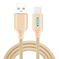 thumbnail image 1 of EGNMCR Auto Cut-off Fast Charging Nylon Cable Intelligent power offPhone Charging Cable Charging Cable, 1 of 2