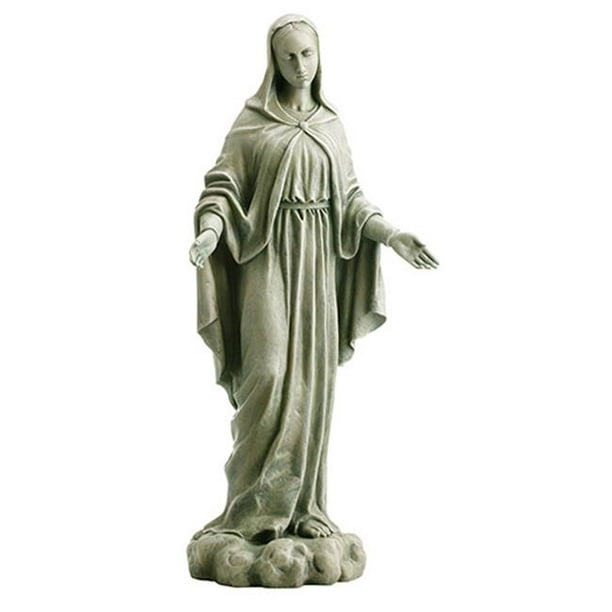 CB Catholic WC789 24 in. Our Lady of Grace Garden Statue