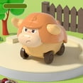 thumbnail image 3 of SENJIAQ Ride On Push Cars For Toddlers 1-3,Press Calf Baby Crawling Grasping Educational Toy Car Sliding Interactive Animal Car Green, 3 of 5