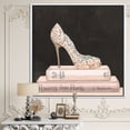 thumbnail image 2 of Designart ' Pink Fashion & Glam high heels I ' Posh & Luxe Framed Canvas, 2 of 3