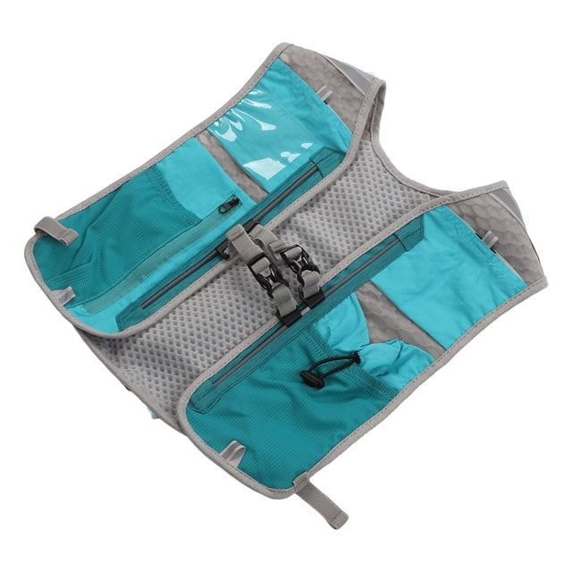 Sports Vest, Adjustable Mesh Sports Vest Safe Reflective Strips Practical For Hiking For Cycling Black,Orange,Blue