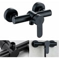 thumbnail image 5 of Luxury Defined, Black Bathroom Faucet Set With Spray Modes And Adjustable Adapters For A Tailored Shower Experience, 5 of 5