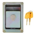 thumbnail image 1 of Excavator Hydraulic Pump Side Door Lock Aluminium Alloy Side Cover Lock Replacement for Hitachi ZAX, 1 of 14