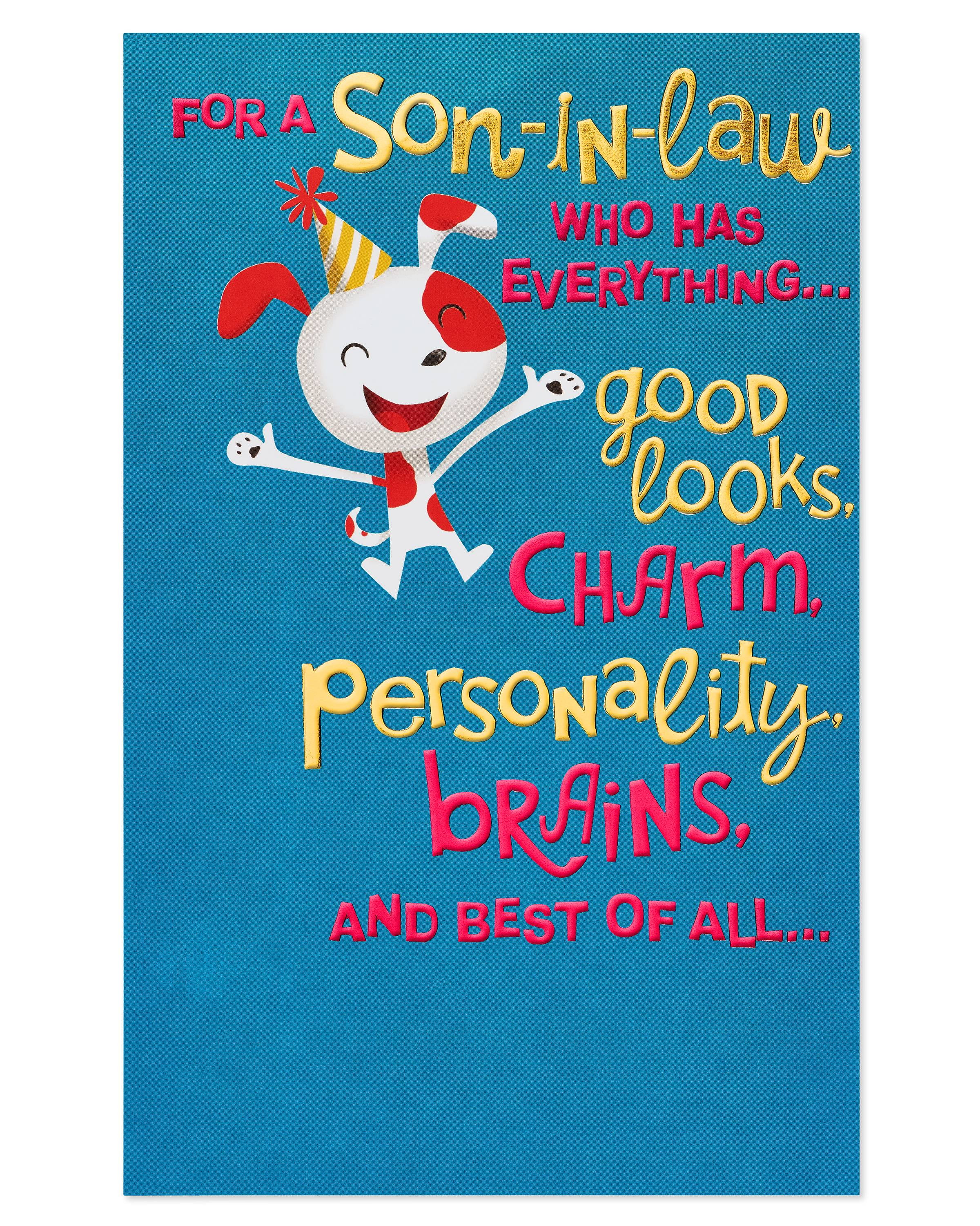 American Greetings Funny Birthday Card for Son-in-Law with ...