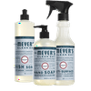 New Limited Edition Seasonal Winter Christmas Scent Mrs. Meyer's Clean Day Kitchen Basics Set: Dish Soap, Hand Soap, Everyday Cleaner (Snow Drop)