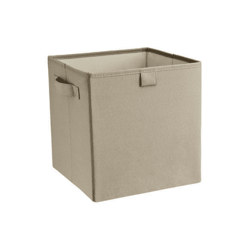 CLOSETMAID 1608000 11x10.5 Grey Storage Bin