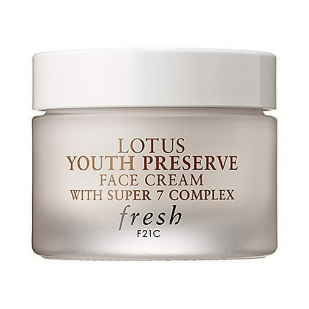 Fresh fresh lotus youth preserve face cream with super 7 complex 0.24oz/7ml nib